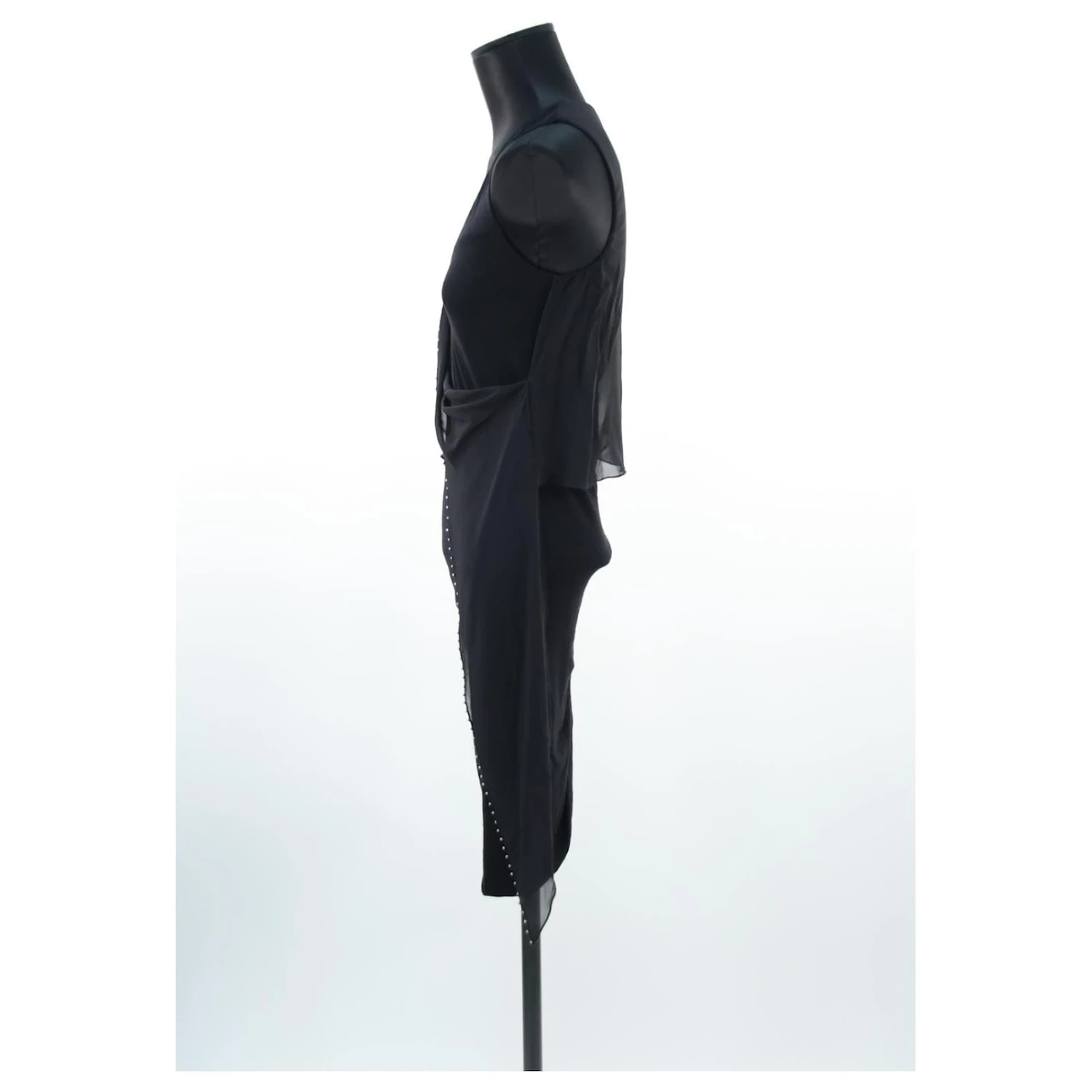 Vanessa Bruno Kleid 1 Schwarz 2 Vanessa Bruno Kleid 1 Schwarz – Bild 2