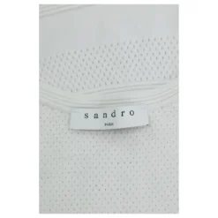 SANDRO Kleid 1 Weiß -Deutschland Fem Leucht Verkaufs-Shop 644830 5