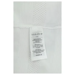 SANDRO Kleid 1 Weiß -Deutschland Fem Leucht Verkaufs-Shop 644830 6