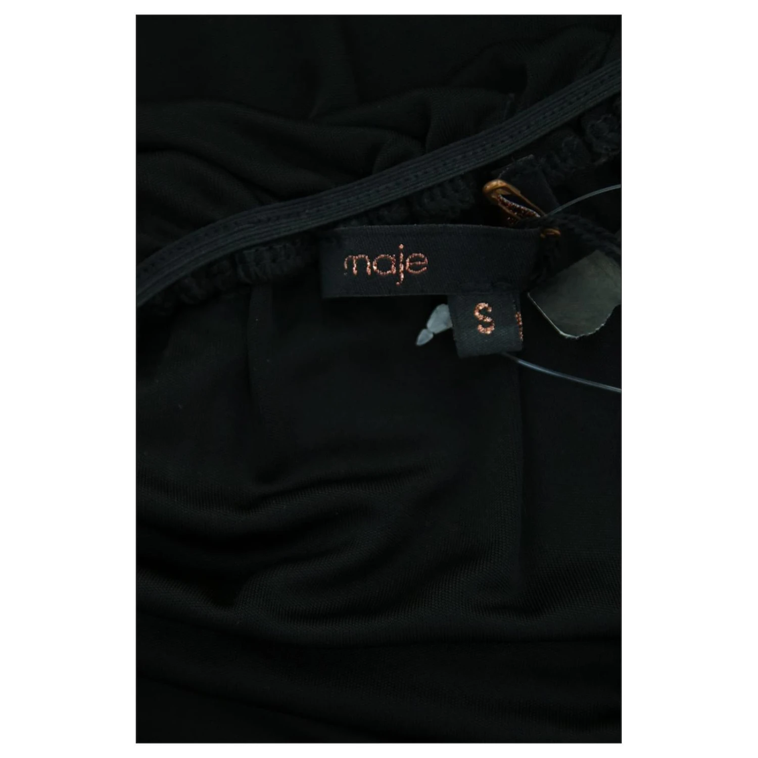 Maje Kleid S Schwarz 5 Maje Kleid S Schwarz – Bild 5