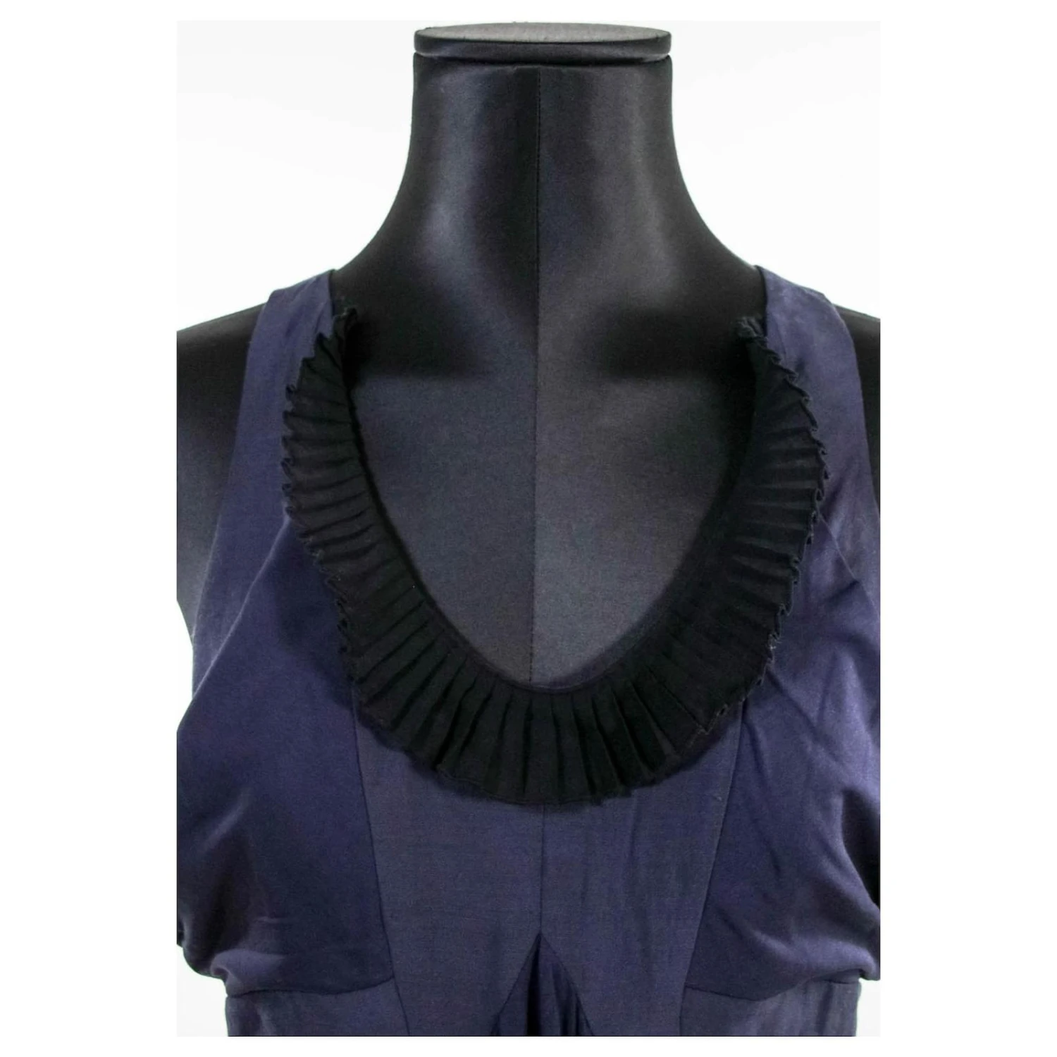 Vanessa Bruno Kleid 2 Blau 4 Vanessa Bruno Kleid 2 Blau – Bild 4