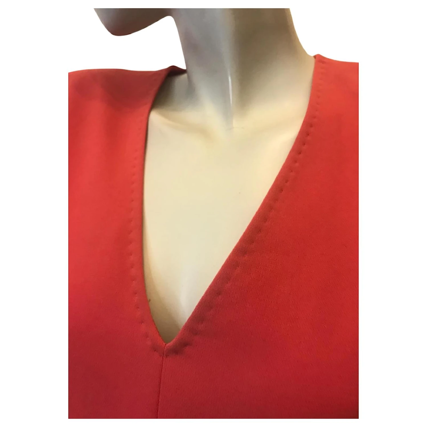 Max Mara Kleid Mit Langen Ärmeln Mehrfarben 2 Max Mara Kleid Mit Langen Ärmeln Mehrfarben – Bild 2