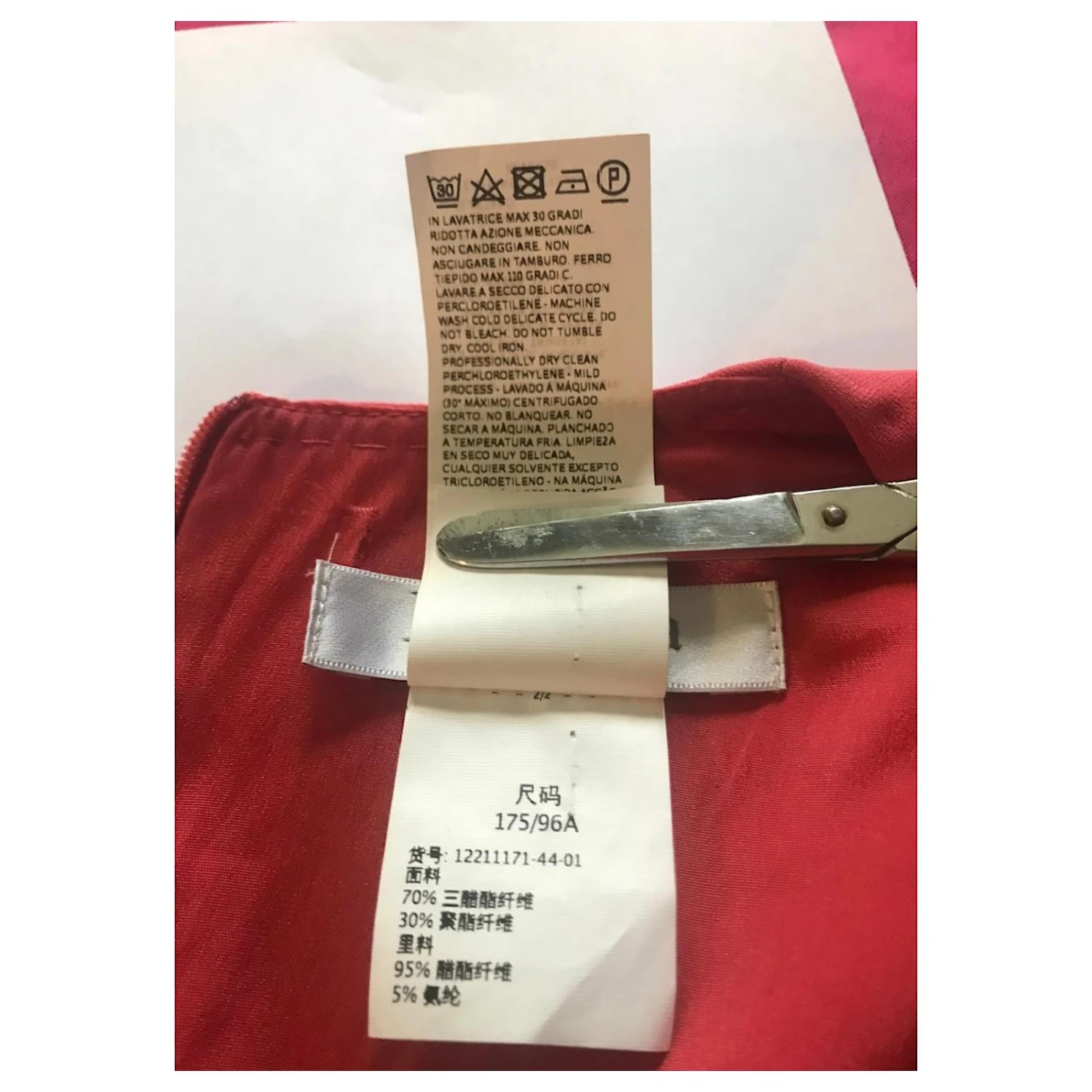 Max Mara Kleid Mit Langen Ärmeln Mehrfarben 7 Max Mara Kleid Mit Langen Ärmeln Mehrfarben – Bild 7