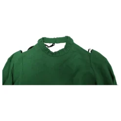 Autre Marque Emilia Wickstead Mimi Cloqué-Kleid Mit Cut-out In Grüner Viskose 13 Autre Marque Emilia Wickstead Mimi Cloqué-Kleid Mit Cut-out In Grüner Viskose -Deutschland Fem Leucht Verkaufs-Shop 656337 6