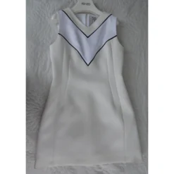 KENZO Kleid Schwarz Weiß Aus Weiß -Deutschland Fem Leucht Verkaufs-Shop 67129 3