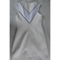 KENZO Kleid Schwarz Weiß Aus Weiß -Deutschland Fem Leucht Verkaufs-Shop 67129 7