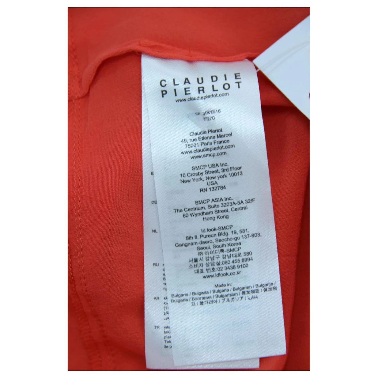 Claudie Pierlot Claudie Kleid Pierlot 40 Orange 5 Claudie Pierlot Claudie Kleid Pierlot 40 Orange – Bild 5