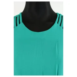 SANDRO Kleid 1 Grün -Deutschland Fem Leucht Verkaufs-Shop 679668 4