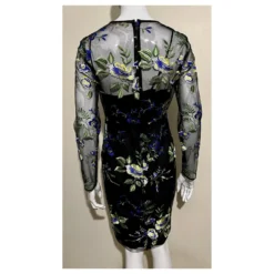 Diane Von Furstenberg Kleid Aus DvF-Spitze Mit Blumenmuster Schwarz Mehrfarben 7 Diane Von Furstenberg Kleid Aus DvF-Spitze Mit Blumenmuster Schwarz Mehrfarben -Deutschland Fem Leucht Verkaufs-Shop 680507 3