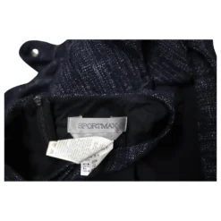 Sportmax By Max Mara Denim Casaque Kleid In Mehrfarbigem Acetat Mehrfarben -Deutschland Fem Leucht Verkaufs-Shop 696448 8