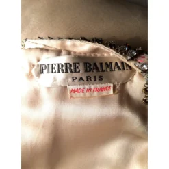 Pierre Balmain Kleid Weiß -Deutschland Fem Leucht Verkaufs-Shop 70060 6