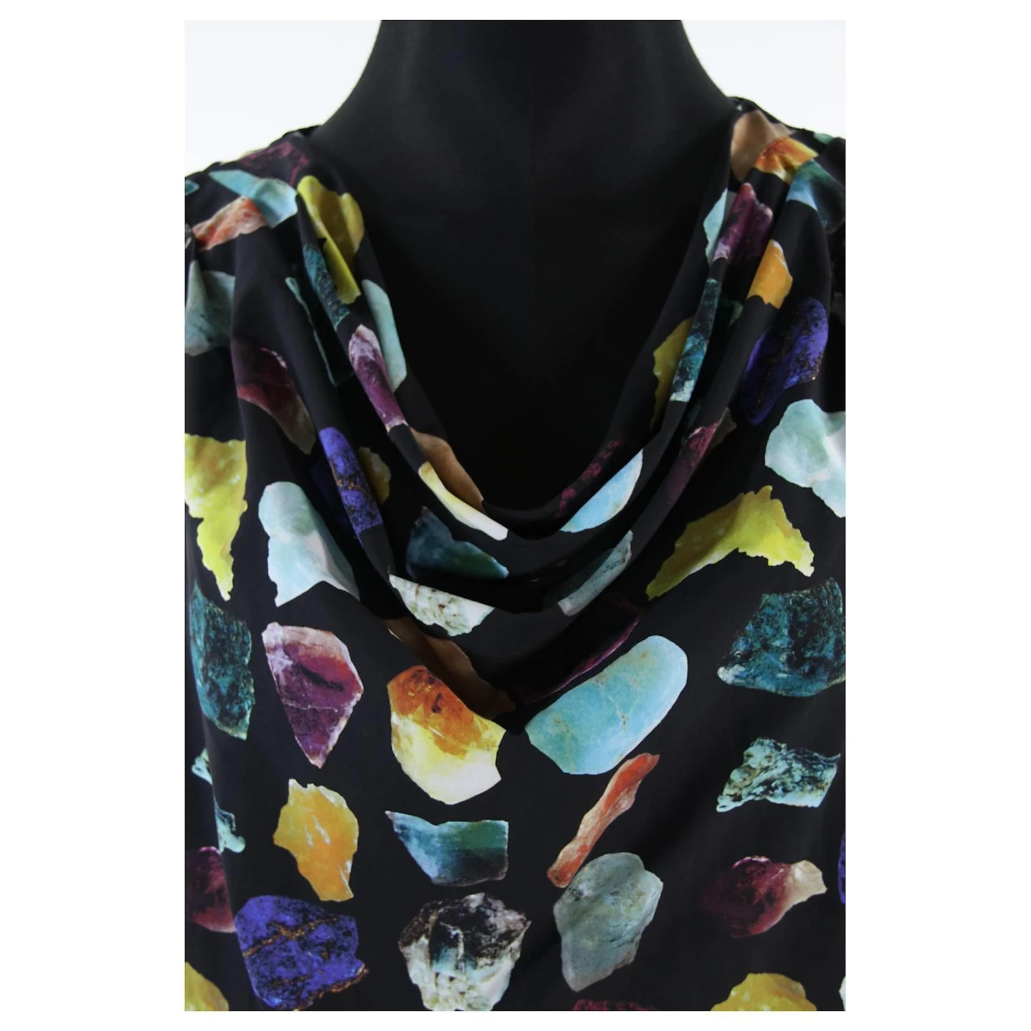 Autre Marque Kleid Mit Irie-Waschung 38 Mehrfarben 4 Autre Marque Kleid Mit Irie-Waschung 38 Mehrfarben – Bild 4