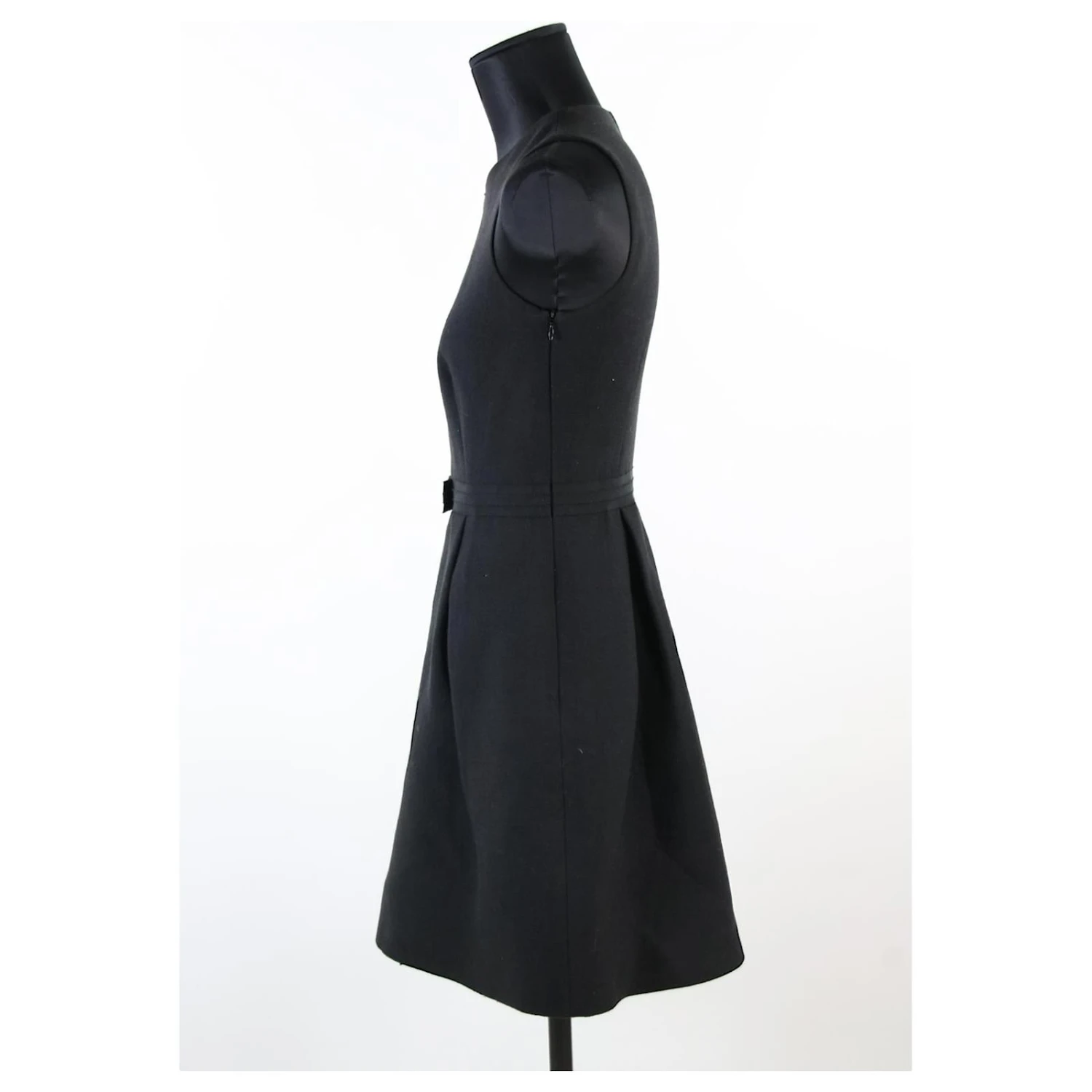 Tara Jarmon Kleid 36 Schwarz 2 Tara Jarmon Kleid 36 Schwarz – Bild 2