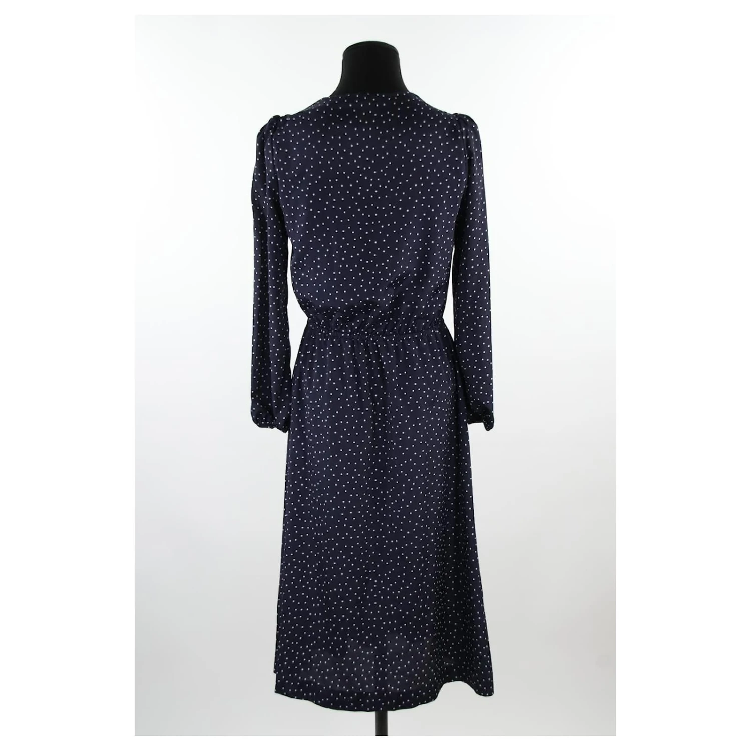 Claudie Pierlot Claudie Kleid Pierlot 36 Blau 3 Claudie Pierlot Claudie Kleid Pierlot 36 Blau – Bild 3