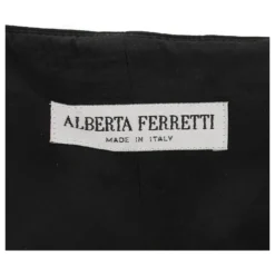 Midi-Kleid Von Alberta Ferretti Schwarz 9 Midi-Kleid Von Alberta Ferretti Schwarz -Deutschland Fem Leucht Verkaufs-Shop 738184 5