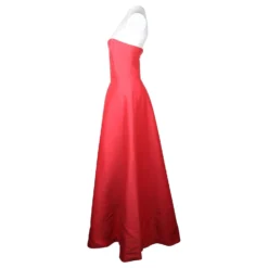 Halston Heritage Pastellrosa Trägerloses Kleid Pink -Deutschland Fem Leucht Verkaufs-Shop 741138 4