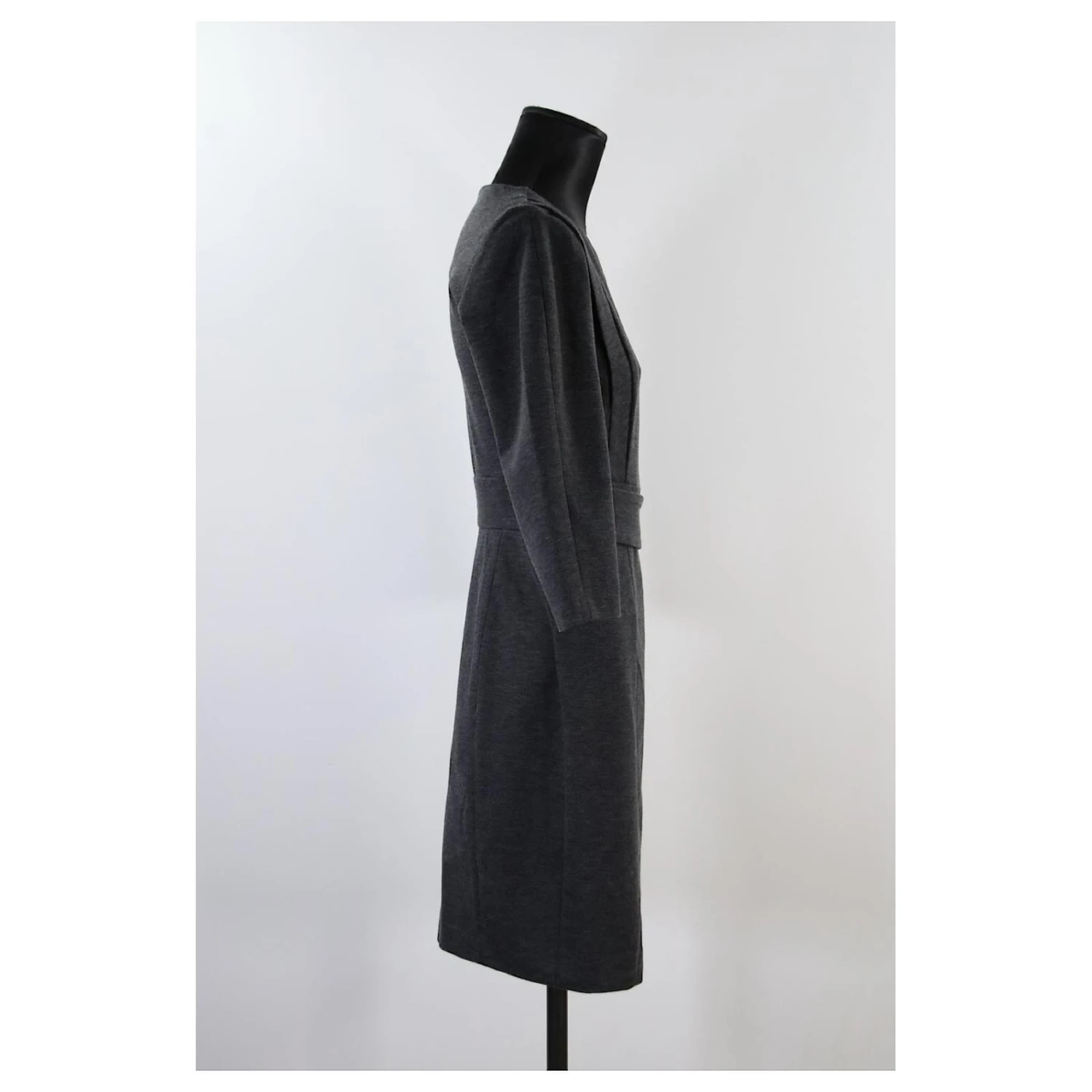 Claudie Pierlot Claudie Kleid Pierlot 36 Grau 3 Claudie Pierlot Claudie Kleid Pierlot 36 Grau – Bild 3