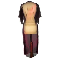 ANTIK BATIK ON KLEID KLEID VOILE MESH BUTTERFLIES TM OR 36/40 Schokolade -Deutschland Fem Leucht Verkaufs-Shop 772196 7