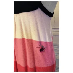 SONIA RYKIEL KLEID AUS PIMAWOLLE MIT DIAMS BIENENBROSCHE S 16 JAHRE ODER S 36/40 Mehrfarben 14 SONIA RYKIEL KLEID AUS PIMAWOLLE MIT DIAMS BIENENBROSCHE S 16 JAHRE ODER S 36/40 Mehrfarben -Deutschland Fem Leucht Verkaufs-Shop 784377 5
