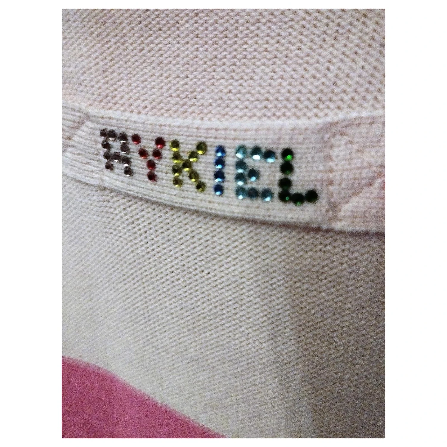 SONIA RYKIEL KLEID AUS PIMAWOLLE MIT DIAMS BIENENBROSCHE S 16 JAHRE ODER S 36/40 Mehrfarben 7 SONIA RYKIEL KLEID AUS PIMAWOLLE MIT DIAMS BIENENBROSCHE S 16 JAHRE ODER S 36/40 Mehrfarben – Bild 7