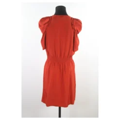 SANDRO Kleid 36 Rot -Deutschland Fem Leucht Verkaufs-Shop 786467 3