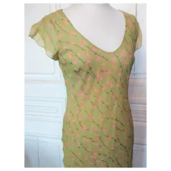 VANESSA BRUNO KLEID KLEID COCKTAIL SEIDE APFEL ABEND T 36/40 Hellgrün 19 VANESSA BRUNO KLEID KLEID COCKTAIL SEIDE APFEL ABEND T 36/40 Hellgrün -Deutschland Fem Leucht Verkaufs-Shop 791413 10