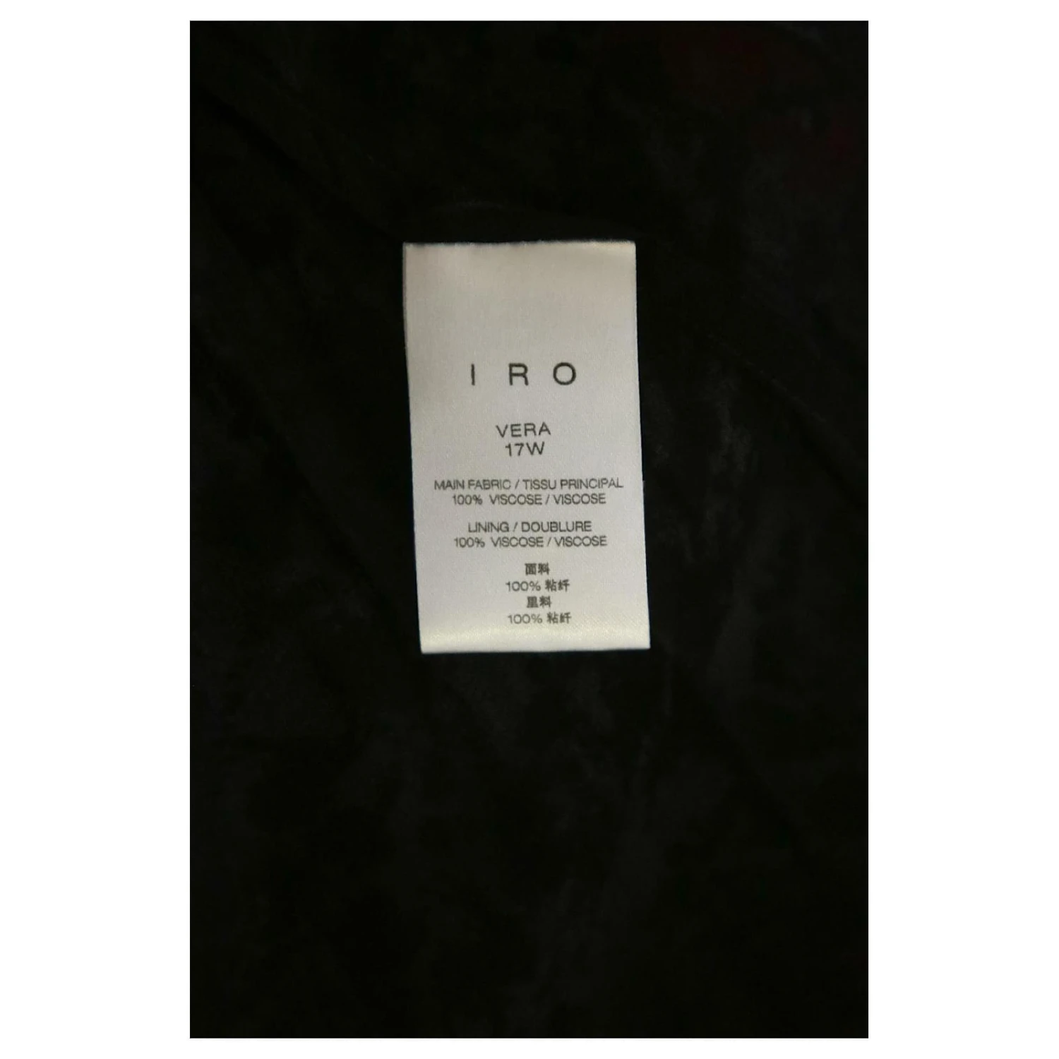 IRO Kleid 34 Schwarz 6 IRO Kleid 34 Schwarz – Bild 6