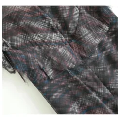 Rachel Comey Kariertes Chiffon-Kleid Braun Schwarz -Deutschland Fem Leucht Verkaufs-Shop 800881 5