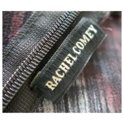 Rachel Comey Kariertes Chiffon-Kleid Braun Schwarz -Deutschland Fem Leucht Verkaufs-Shop 800881 7