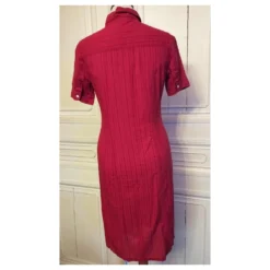 ANTIK BATIK KLEID FOLK KLEID BAYADERE BESTICKTES HEMD TS ODER T36/38 Rot -Deutschland Fem Leucht Verkaufs-Shop 801778 4