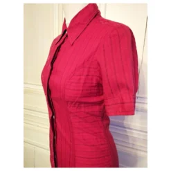 ANTIK BATIK KLEID FOLK KLEID BAYADERE BESTICKTES HEMD TS ODER T36/38 Rot -Deutschland Fem Leucht Verkaufs-Shop 801778 8