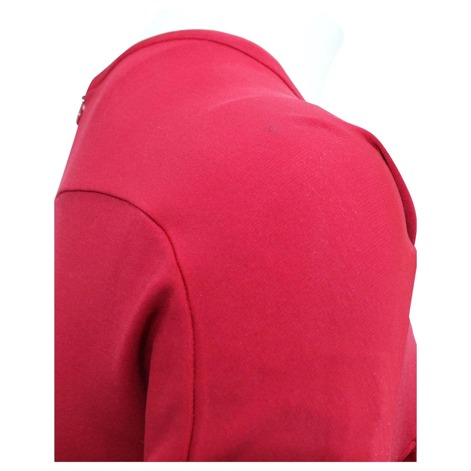 Diane Von Furstenberg Schmal Geschnittenes Rotes Kleid Mit Reißverschlüssen Unten 6 Diane Von Furstenberg Schmal Geschnittenes Rotes Kleid Mit Reißverschlüssen Unten – Bild 6