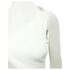 Autre Marque Elfenbeinfarbenes Kleid Mit Lederverzierungen Weiß Roh 14 Autre Marque Elfenbeinfarbenes Kleid Mit Lederverzierungen Weiß Roh -Deutschland Fem Leucht Verkaufs-Shop 805148 5