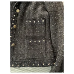 Chanel Zierliches Kleid Noire Schwarz -Deutschland Fem Leucht Verkaufs-Shop 805335 8