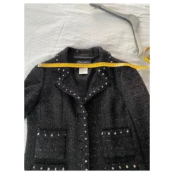 Chanel Zierliches Kleid Noire Schwarz -Deutschland Fem Leucht Verkaufs-Shop 805335 9