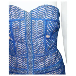 Autre Marque Trägerloses Blaues Besticktes Kleid 10 Autre Marque Trägerloses Blaues Besticktes Kleid -Deutschland Fem Leucht Verkaufs-Shop 806534 5