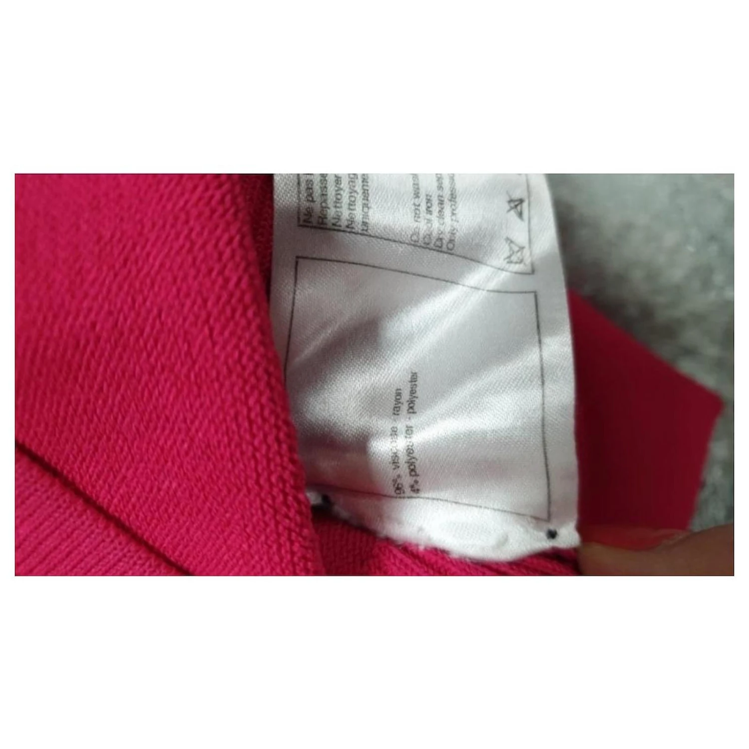 Chanel 2010 Rosa Strick-Midi-Pullover-Kleid Pink 7 Chanel 2010 Rosa Strick-Midi-Pullover-Kleid Pink – Bild 7