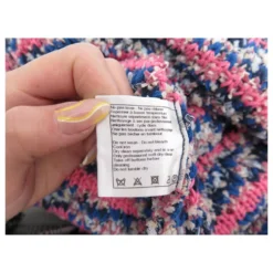 CHANEL KLEID MIT STRICK-EFFEKT P50843K06512 40 M TWEED MEHRFARBIGES STRICKKLEID Mehrfarben -Deutschland Fem Leucht Verkaufs-Shop 808029 5