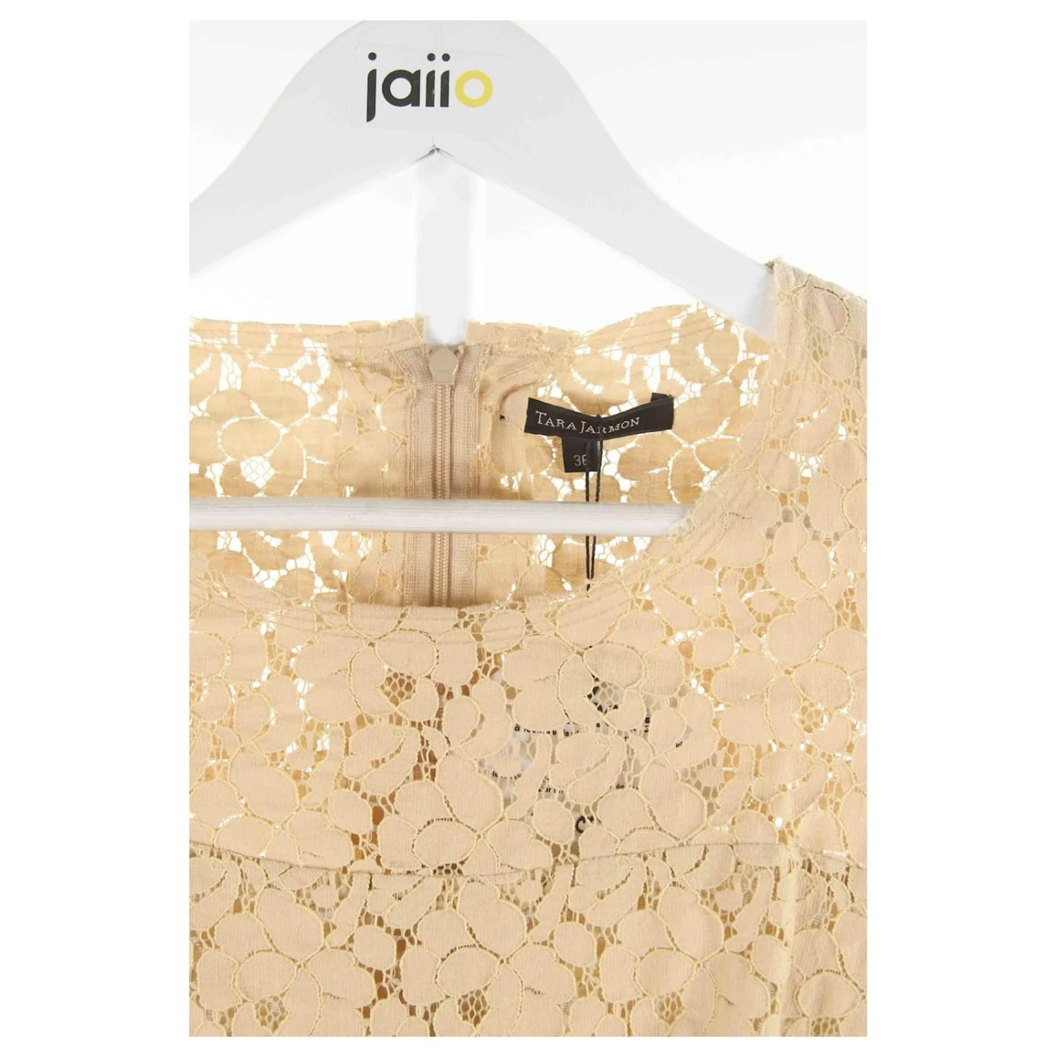 Tara Jarmon Kleid 36 Beige 3 Tara Jarmon Kleid 36 Beige – Bild 3