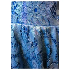 Autre Marque Alkoholisches Guipure-Kleid Blau 8 Autre Marque Alkoholisches Guipure-Kleid Blau -Deutschland Fem Leucht Verkaufs-Shop 831028 3