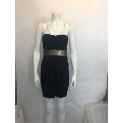 Robert Rodriguez Trägerloses Kleid Schwarz -Deutschland Fem Leucht Verkaufs-Shop 85596 3
