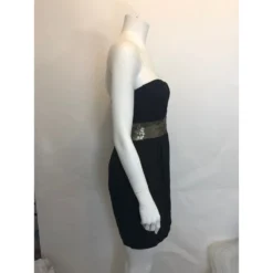 Robert Rodriguez Trägerloses Kleid Schwarz -Deutschland Fem Leucht Verkaufs-Shop 85596 4