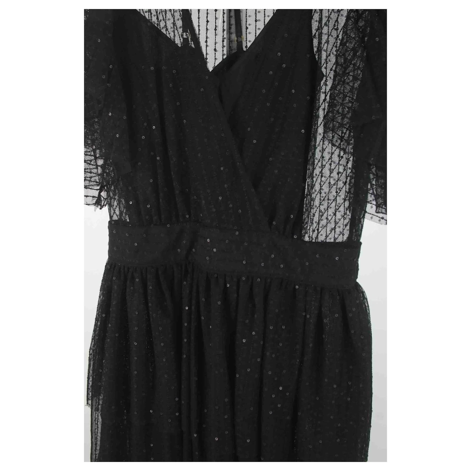 Autre Marque Twinset-Kleid 36 Schwarz 3 Autre Marque Twinset-Kleid 36 Schwarz – Bild 3