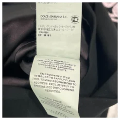 *Dolce & Gabbana Kleid Mit Blumenstickerei Schwarz -Deutschland Fem Leucht Verkaufs-Shop 861471 4