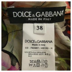 *Dolce & Gabbana Mehrfarbiges ärmelloses Kleid Mit Blumenmuster Mehrfarben -Deutschland Fem Leucht Verkaufs-Shop 862512 3