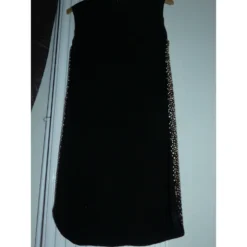Galliano Kleid Schwarz -Deutschland Fem Leucht Verkaufs-Shop 86413 4