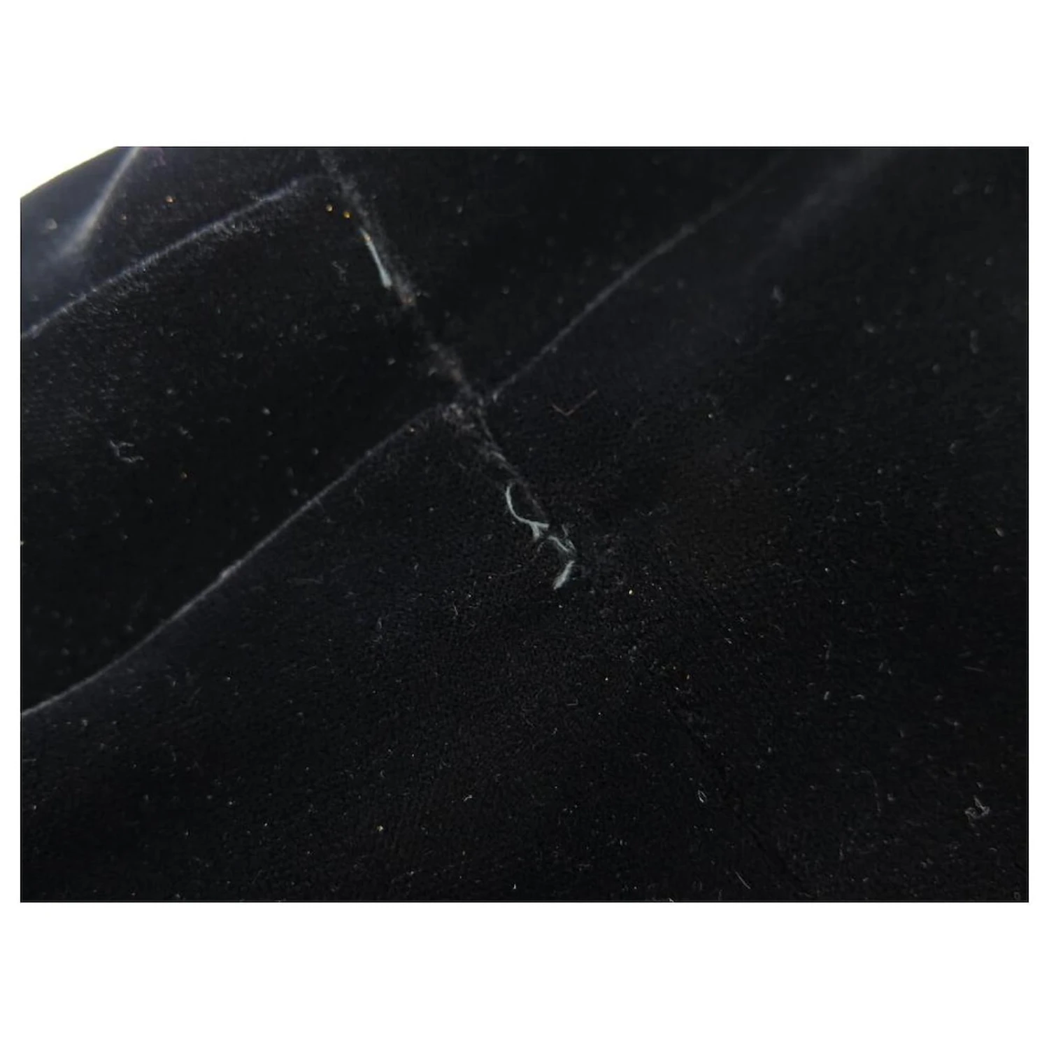 VINTAGE KLEID CHANEL EDELWEISS BLUMEN LANGARM 40 M SAMTKLEID Schwarz 5 VINTAGE KLEID CHANEL EDELWEISS BLUMEN LANGARM 40 M SAMTKLEID Schwarz – Bild 5