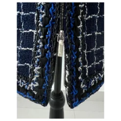 Chanel, 8,7K$ Lesage Tweed-Kleid Blau 13 Chanel, 8,7K$ Lesage Tweed-Kleid Blau -Deutschland Fem Leucht Verkaufs-Shop 876472 4