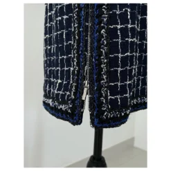 Chanel, 8,7K$ Lesage Tweed-Kleid Blau 17 Chanel, 8,7K$ Lesage Tweed-Kleid Blau -Deutschland Fem Leucht Verkaufs-Shop 876472 8