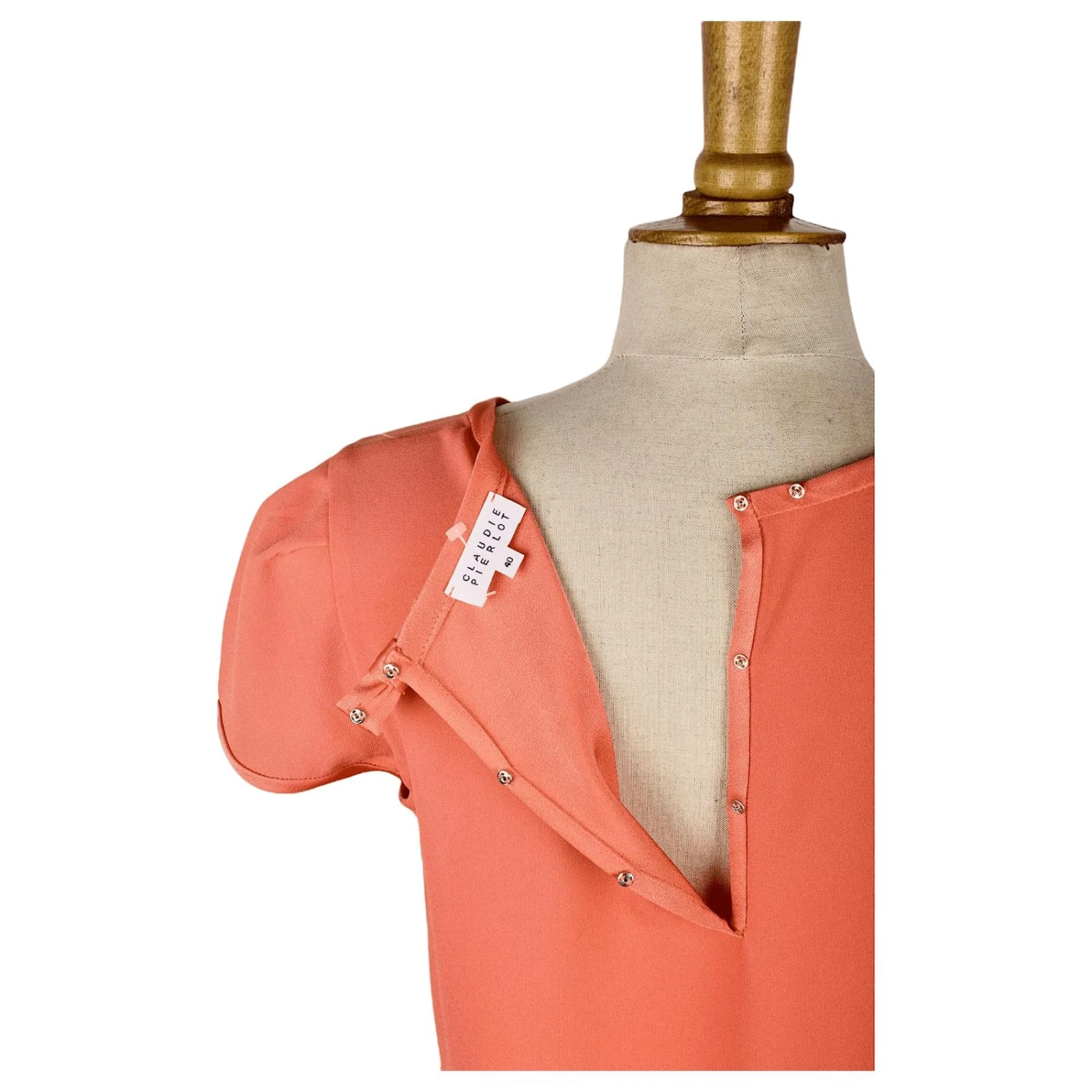 Claudie Pierlot Claudie Kleid Pierlot 40 Pink 3 Claudie Pierlot Claudie Kleid Pierlot 40 Pink – Bild 3